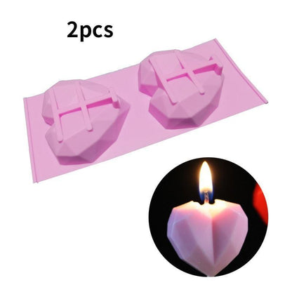 Non-stick Bubble Cube Candle Mold - HEPSIBAH SHOP