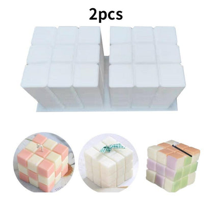 Non-stick Bubble Cube Candle Mold - HEPSIBAH SHOP