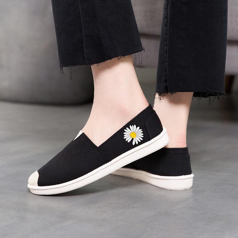 New Print Women Sneakers Slip On Light Mesh - HEPSIBAH SHOP