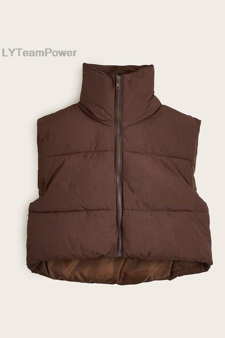 Puffy Vest Women Coat Jacket - HEPSIBAH SHOP