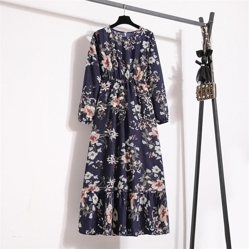 Spring Women Maxi Dresses Casual - HEPSIBAH SHOP