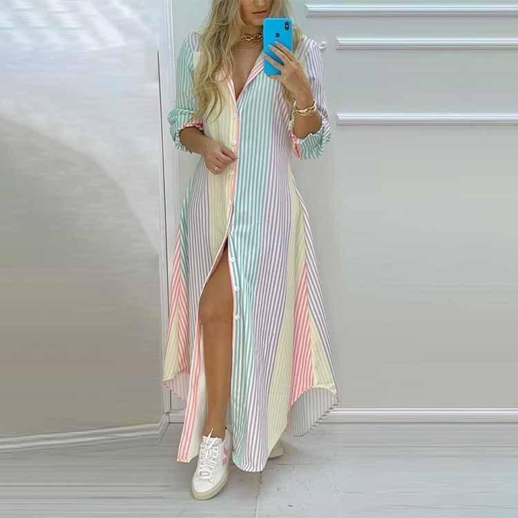 New Long Shirt Dress Women - HEPSIBAH SHOP