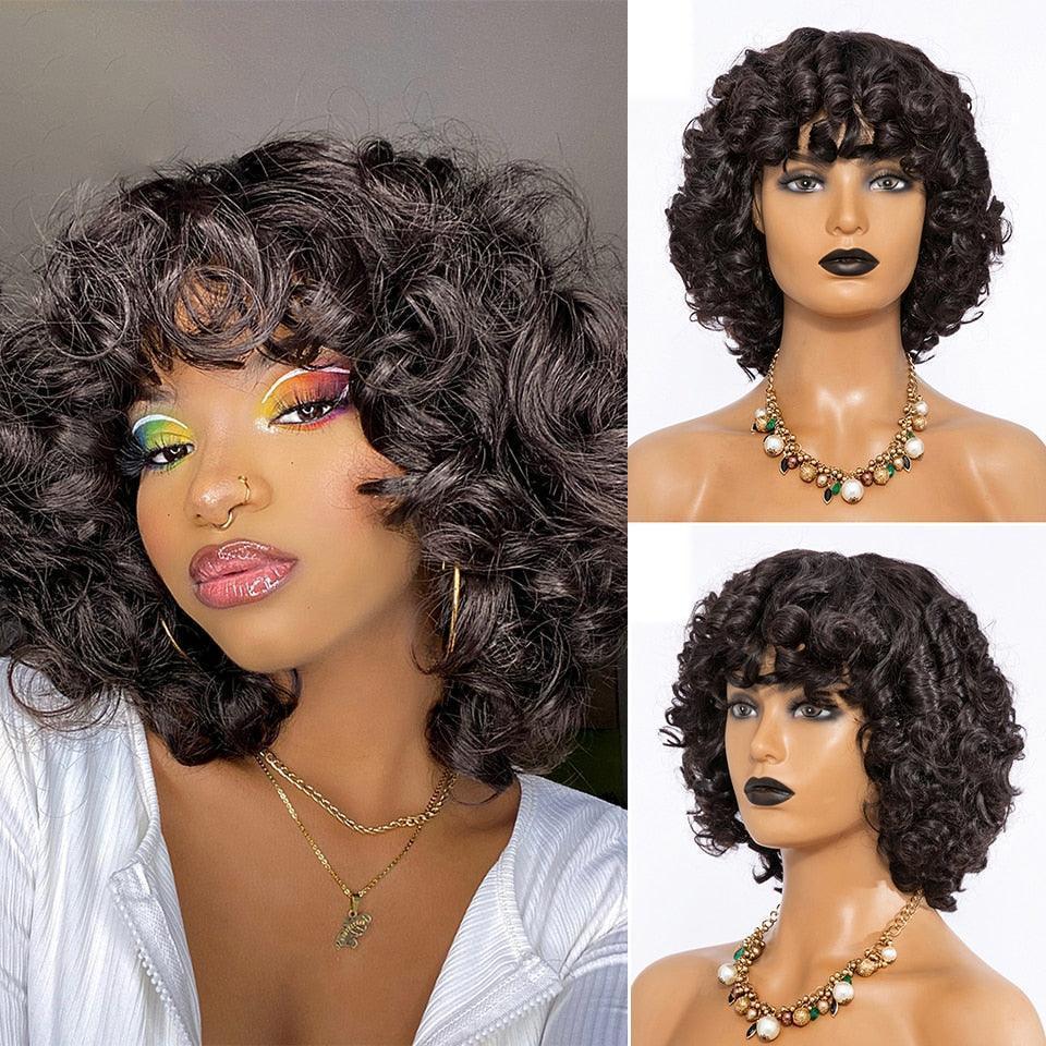 Pixie Cut Human Hair Wigs for Women - HEPSIBAH SHOP