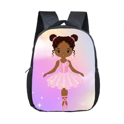 Cute Little Ballerina Kid's School Bags - HEPSIBAH SHOP