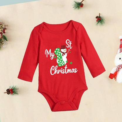 Infant Newborn Christmas Rompers - HEPSIBAH SHOP