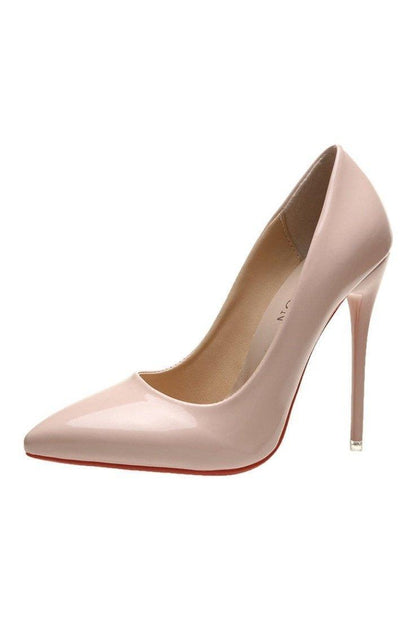 Stiletto Heel Pointed Toe Court Shoes - HEPSIBAH SHOP