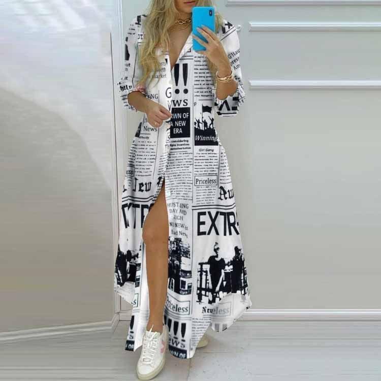 New Long Shirt Dress Women - HEPSIBAH SHOP