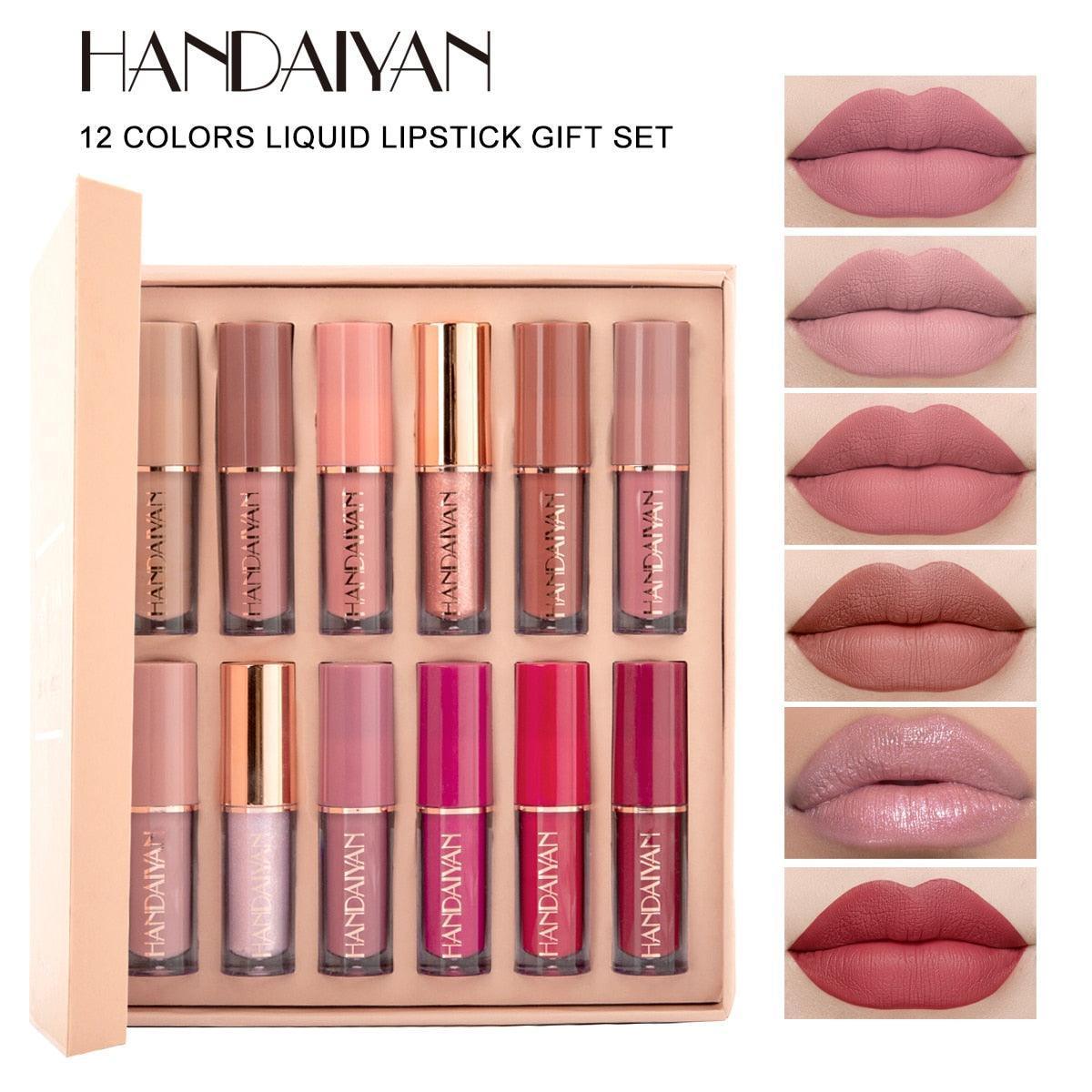 HANDAIYAN Lip-gloss Makeup liquid Lipstick - HEPSIBAH SHOP