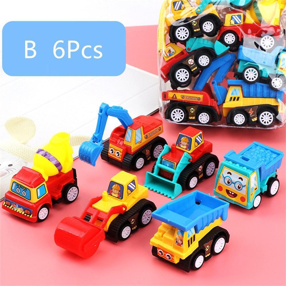 Mini Car Model Pull Back Car Toys - HEPSIBAH SHOP