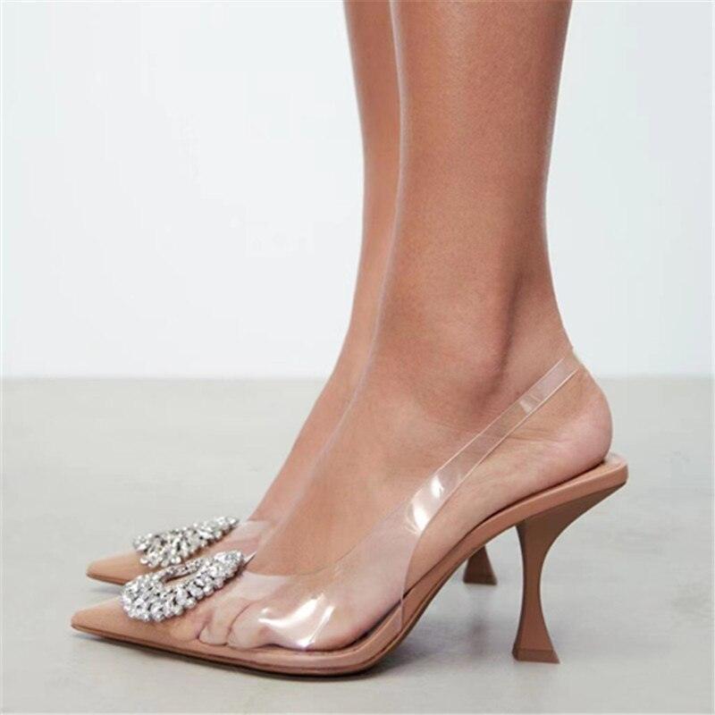 Low Sandals Woman Leather Heels - HEPSIBAH SHOP