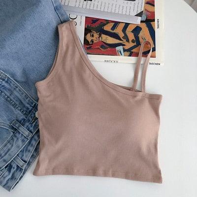 Knitted Binder Chest Woman Tank Tops - HEPSIBAH SHOP