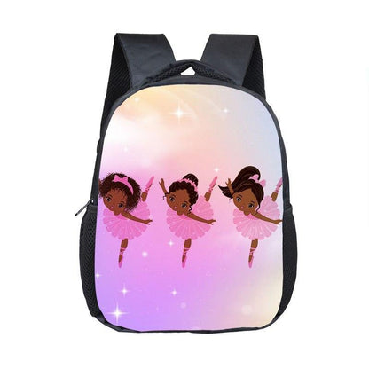 Cute Little Ballerina Kid's School Bags - HEPSIBAH SHOP