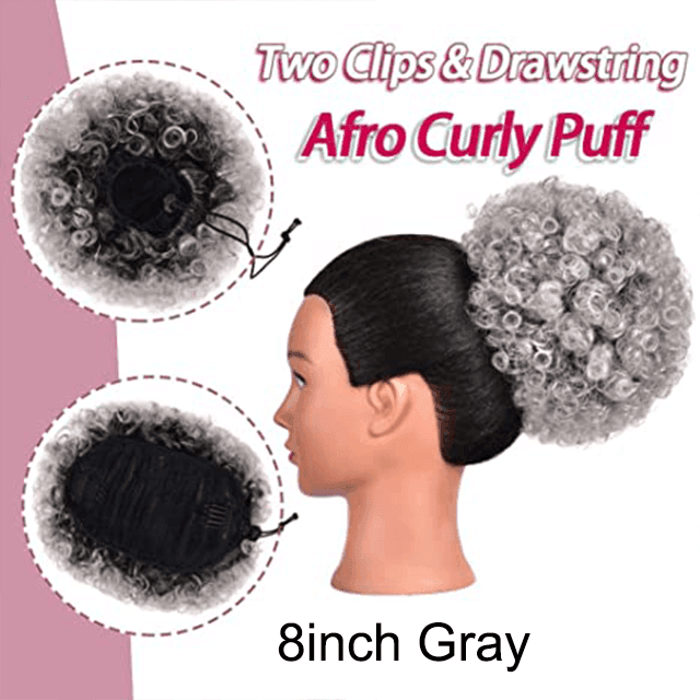 Short Afro Puff Synthetic Hair Extention - HEPSIBAH SHOP