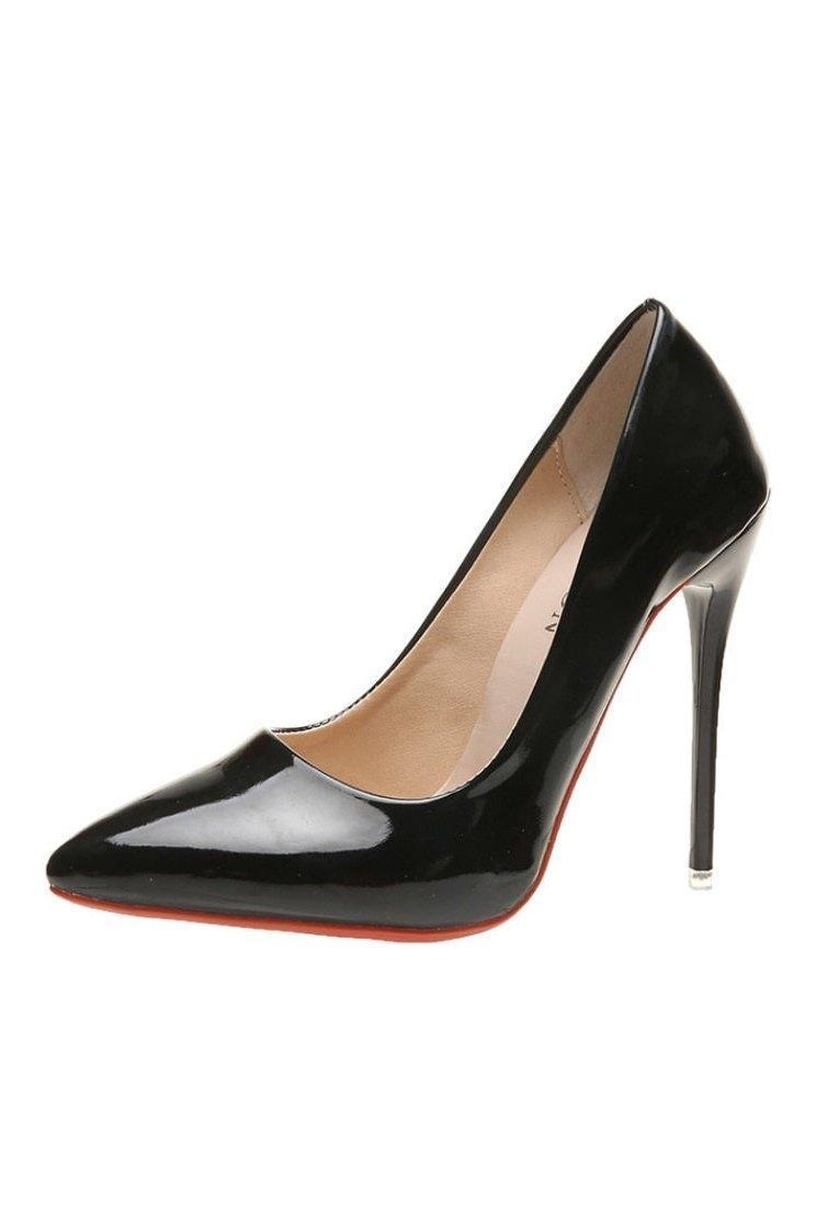 Stiletto Heel Pointed Toe Court Shoes - HEPSIBAH SHOP