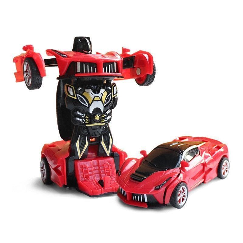 New One-key Deformation Car Toys - HEPSIBAH SHOP