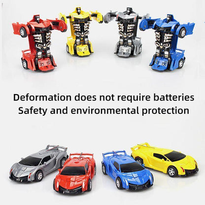 New One-key Deformation Car Toys - HEPSIBAH SHOP