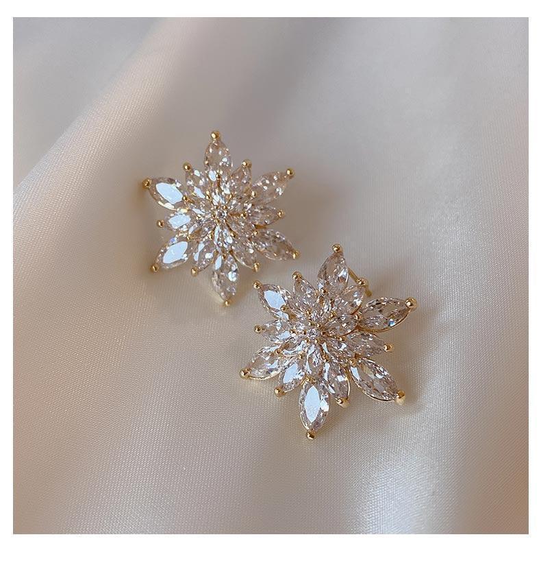 Korea New Design Fashion Flower Earrings - HEPSIBAH SHOP