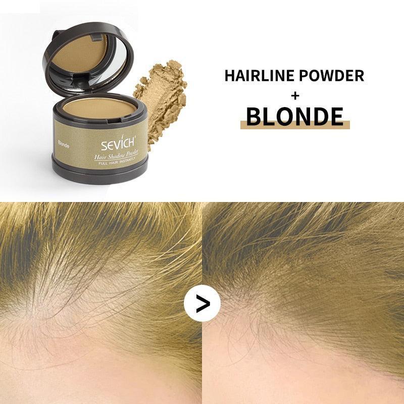 Water Proof hair line powder in hair color Edge control Hair Line Shadow Makeup Hair Concealer Root Cover Up Unisex Instantly - HEPSIBAH SHOP