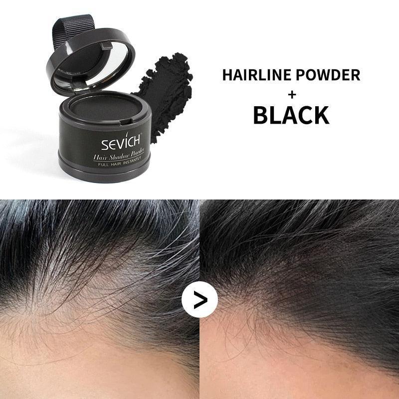 Water Proof hair line powder in hair color Edge control Hair Line Shadow Makeup Hair Concealer Root Cover Up Unisex Instantly - HEPSIBAH SHOP