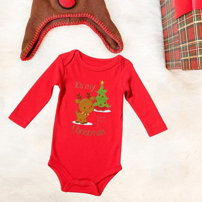 Infant Newborn Christmas Rompers - HEPSIBAH SHOP