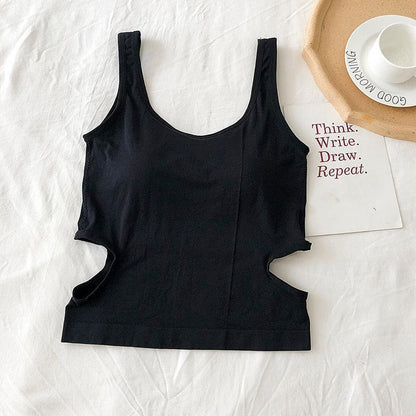 Knitted Binder Chest Woman Tank Tops - HEPSIBAH SHOP