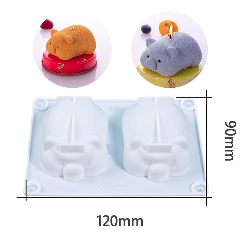 Non-stick Bubble Cube Candle Mold - HEPSIBAH SHOP